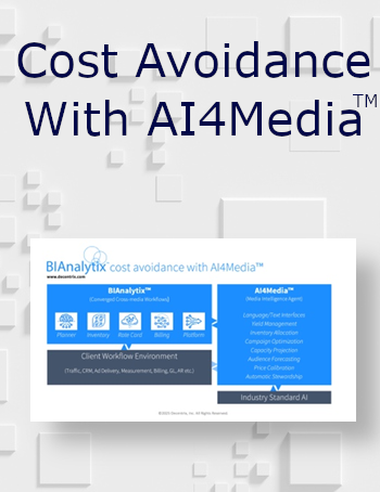 view cost avoidance with AI4Media infographic